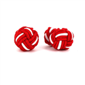 Gemelos Bola Grande Rojo y Blanco