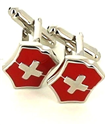Gemelos Cruz Suiza Roja