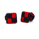 Gemelos Cuadrado Rojo y Negro Carbón