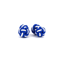 Gemelos Doble Bola Azul Marino y Blanco