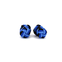 Gemelos Doble Bola Celeste, Azul y Negro