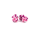 Gemelos Doble Bola Fucsia, Rosa y Blanco