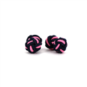 Gemelos Doble Bola Negro y Rosa
