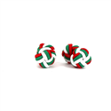 Gemelos Doble Bola Rojo, Verde y Blanco