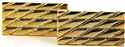 Gemelos Dorados Rayas
