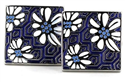 Gemelos Esmaltados Floral IV