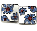 Gemelos Esmaltados Floral V