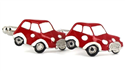 Gemelos Minis Rojos