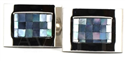 Gemelos Nácar Rectangulares III