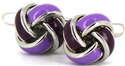 Gemelos Nudos Lila y Morado