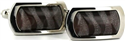 Gemelos Piedras Plateados