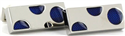 Gemelos Rectangulares con Círculos Azules