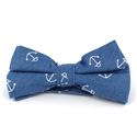 Pajarita Anclas Denim Claro