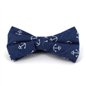 Pajarita Anclas Denim Oscuro