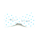 Pajarita Blanca Lunares Azules