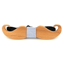 Pajarita Madera Bigote