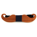 Pajarita Madera Bigote