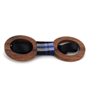 Pajarita Madera Gafas