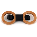 Pajarita Madera Gafas