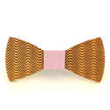 Pajarita Madera Ondas