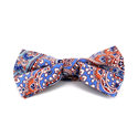 Pajarita Paisley Azul