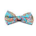 Pajarita Paisley Azul Celeste