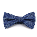 Pajarita Paisley Azul Celeste y Azul