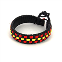 Pulsera Cuero Bandera España