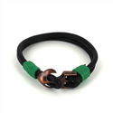 Pulsera Cuero con Ancla