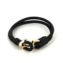 Pulsera Cuero con Ancla