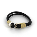 Pulsera Cuero con Ancla