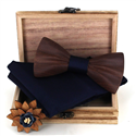 Set Pajarita de Madera