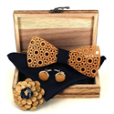 Set Pajarita de Madera