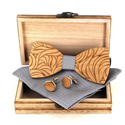 Set Pajarita de Madera