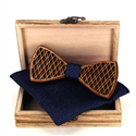 Set Pajarita de Madera