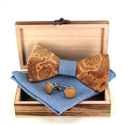 Set Pajarita de Madera