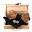 Set Pajarita de Madera