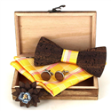 Set Pajarita de Madera