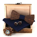 Set Pajarita de Madera