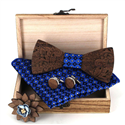 Set Pajarita de Madera
