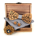 Set Pajarita de Madera
