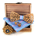 Set Pajarita de Madera