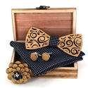 Set Pajarita de Madera
