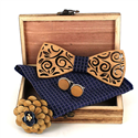 Set Pajarita de Madera