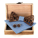 Set Pajarita de Madera