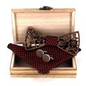 Set Pajarita de Madera