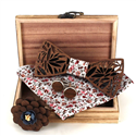 Set Pajarita de Madera