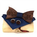 Set Pajarita de Madera