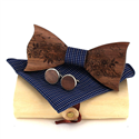 Set Pajarita de Madera