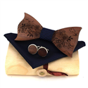 Set Pajarita de Madera